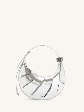 Jane Hollow Out Shoulder bag SILVER